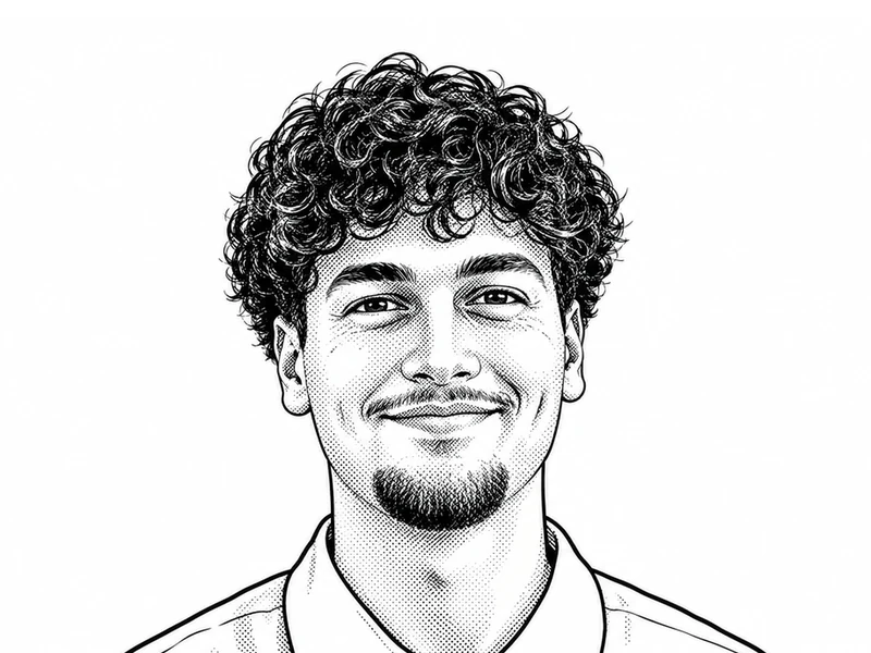 Adam Al Moumani – Porträt-Illustration