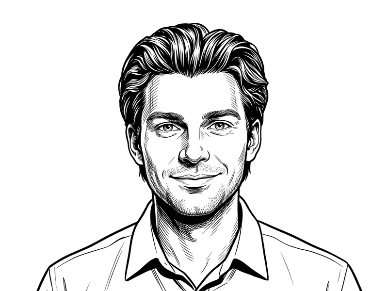 Jannik Goder – Porträt-Illustration