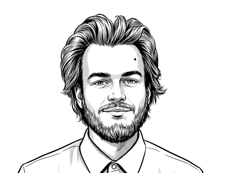 Nils Becker – Porträt-Illustration