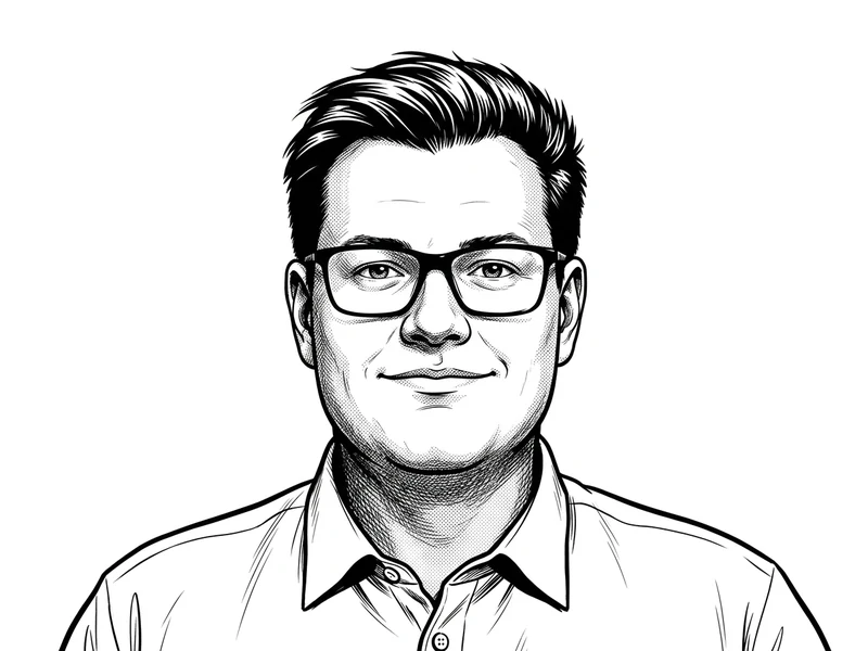 Oliver Petersilie – Porträt-Illustration